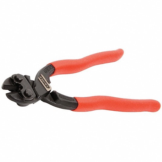 Knipex Fencing Cutters,8 in Overall Length,Straight Cut Cutting Action 71 01 200 R