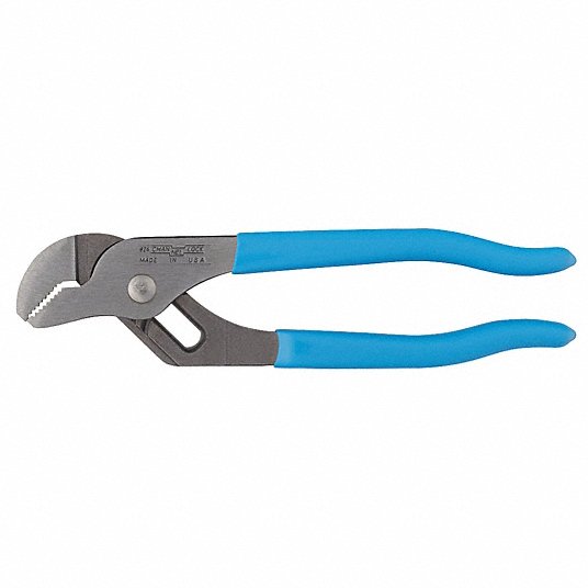 Channellock Straight Jaw Tongue and Groove Tongue and Groove Pliers, Dipped Handle, Max. Jaw Opening: 7/8 in 426