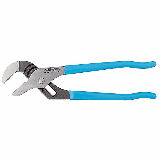 Channellock Straight Jaw Tongue and Groove Tongue and Groove Pliers, Dipped Handle, Max. Jaw Opening 2 in 430