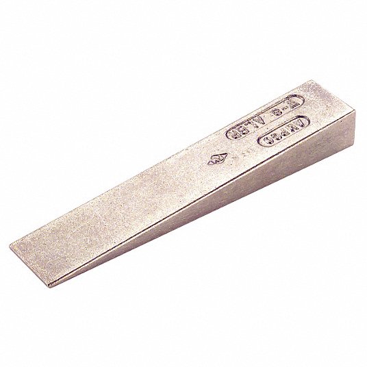 Ampco Flange Wedge, Nonsparking, 8 x 1 1/2 In 4DC28