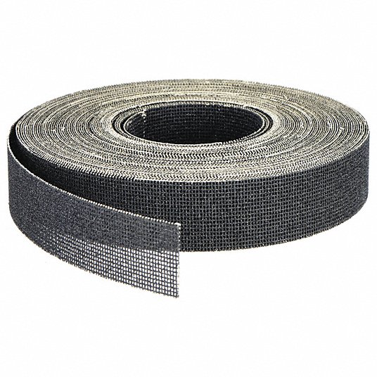 Fine Silicon Carbide Abrasive Roll, 75 ft L X 1 1/2 in W, 120 Grit 66261107270