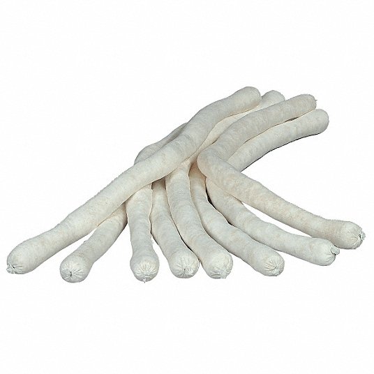 Stardust Absorb Sock, Oil-Based Liquids, 4ft L, PK40 40ECWS4