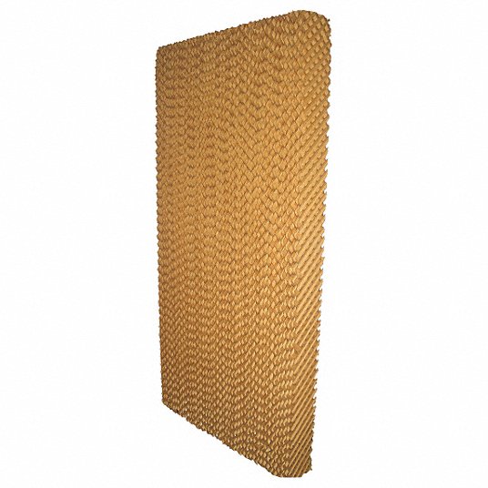 Grainger Approved Evaporative Cooling Pad , 48Inch Height, 12Inch Width, 6Inch Depth 4KCA7