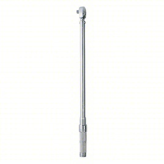 Proto Micrometer Torque Wrench, 3/8 inch Drive Size, 16 ft-lb to 80 ft-lb J6006CXCERT