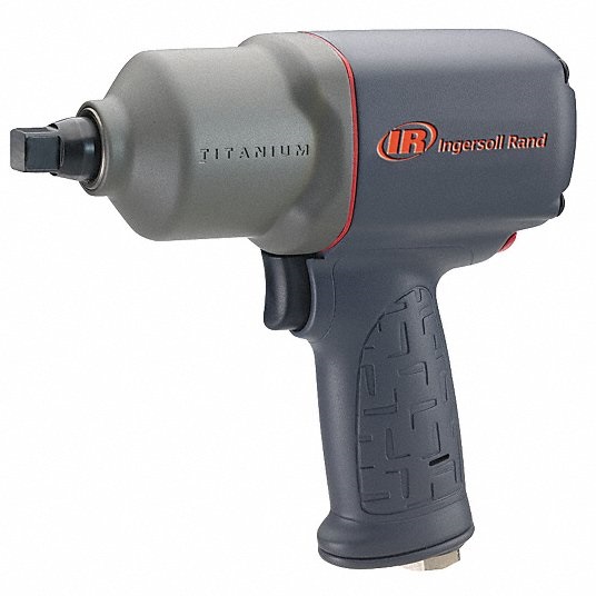 انجرسول راند مفتاح ربط يعمل بالهواء, 90 رطل لكل بوصة مربعة, عزم دوران 550 قدم لكل رطل 1UMK7 2135PTIMAX