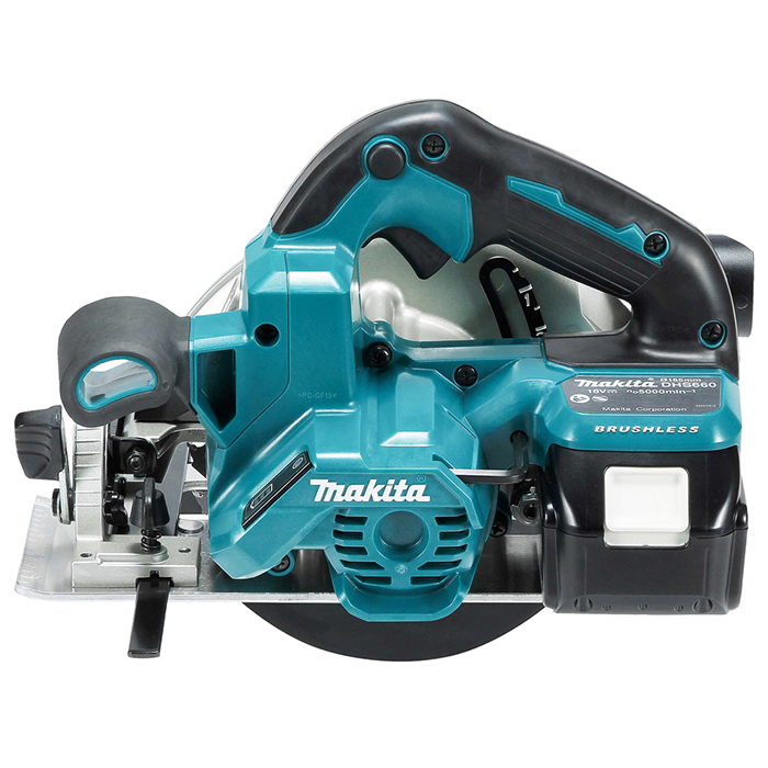 Makita Cordless Wood Circular Saw, 165mm (6.5 inches), 18V, 5000rpm, 2.5kg DHS660Z