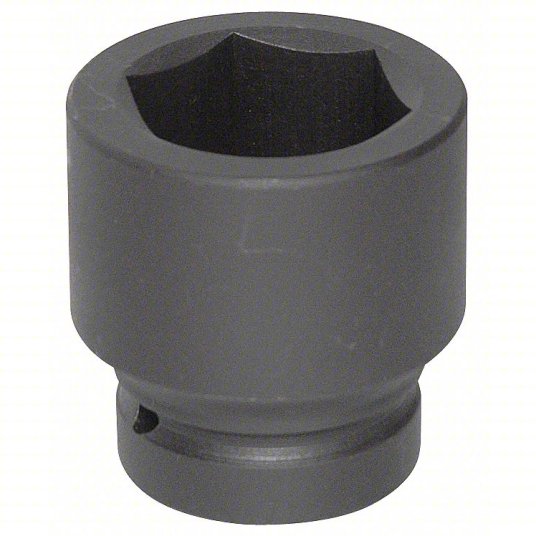 Westward Impact Socket, Drive Size 1-inch, 6 Points 4UHF5