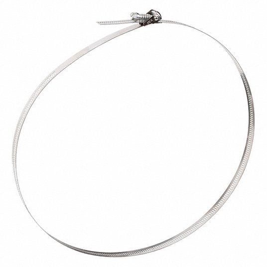 Worm Gear Hose Clamp, Quick Release, 9/16 inch Hose Clamp Band Width, 10 Packet 56188