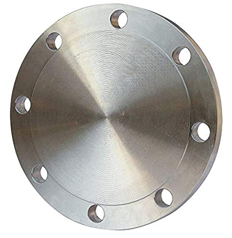 Grainger Approved Forged 304 Stainless Steel Blind Flange, Bolted, 4Inch Pipe Size4HWD3 S1034BL040N