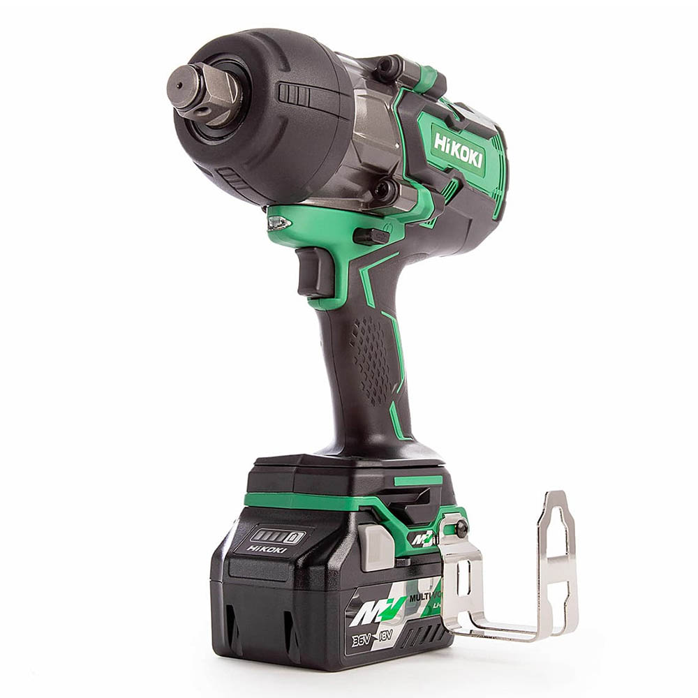 Hikoki Cordless Impact Wrench 36V, 1100 Nm Tightening, 1800 Nm Loosening, 3/4'' Drive, 3.7 kg WR36DAWRZ