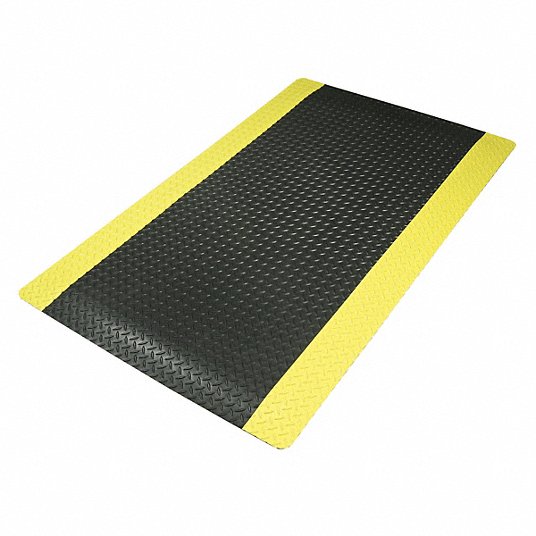 Notrax Antifatigue Mat, Vinyl Tile, 5 ft x 3 ft, 1 EA 975S0035BY