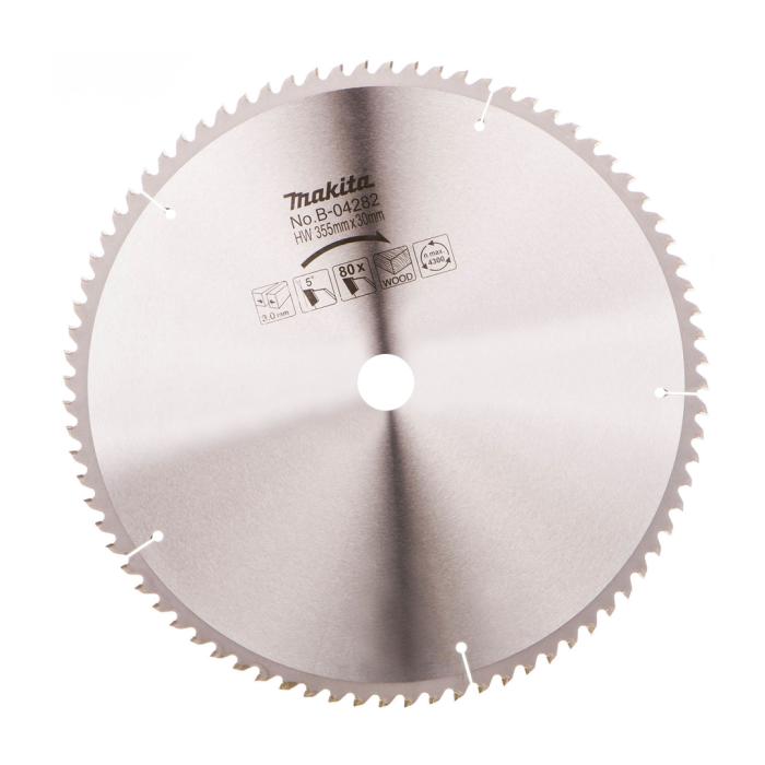 Makita Accessories, Slide Compound / Miter Saw Blade 355mm B-04282