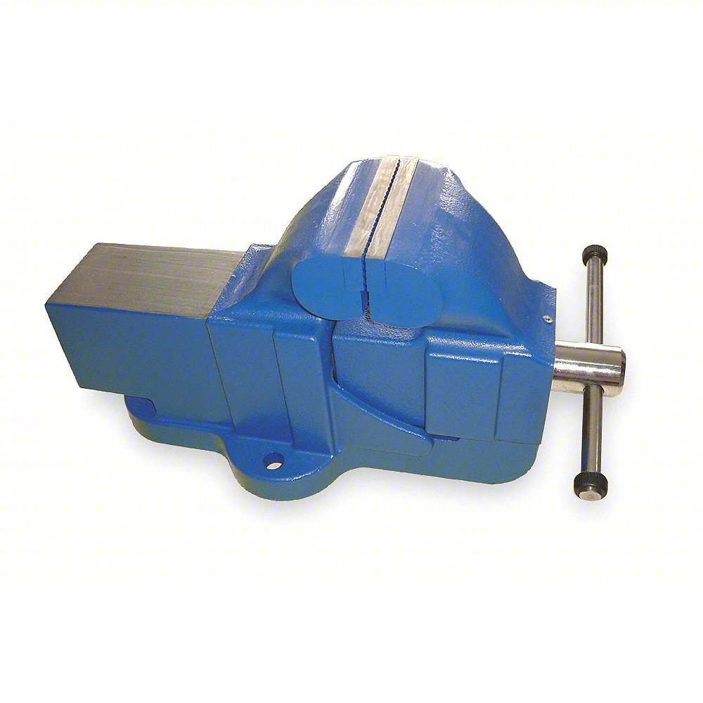 Westward Combination Vise, 5 inch Jaw Wd - Vises, 5 inch Max. Opening - Vises, Serrated, Stationary 3FDJ1