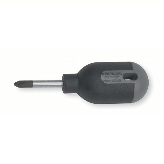 Westward Screwdriver, Tip Size #3, Phillips, Overall Length 10 inch 5MW60