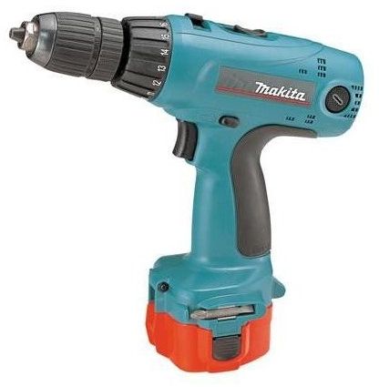 Makita Cordless Driver Drill, 12V , Nickel Cadmium, 13mm, 1/2" 6317DWAE