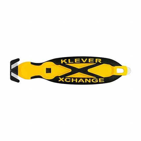 Klever Safety Cutter, Steel, 6 1/2 in Overall Length KCJ-XC-Y
