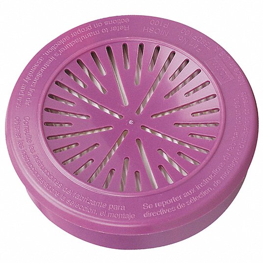 Honeywell North Filter, NIOSH Rating P100, Magenta 7580P100