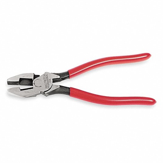 Proto Linemans Pliers, 9-1/4 In 3R256