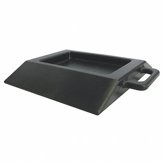 Grainger Approved Pallet Jack Wheel Stop, Length 13 3/4Inch 33N455