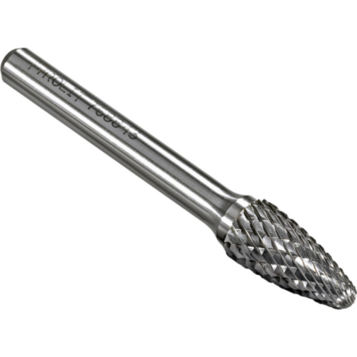 Tyrolit CARBIDE BURRS BALL NOSED TREE, SS/CS (2 IN 1), (12X25)-(6,0X70) MX, 52RBF T.C, Premium 768846