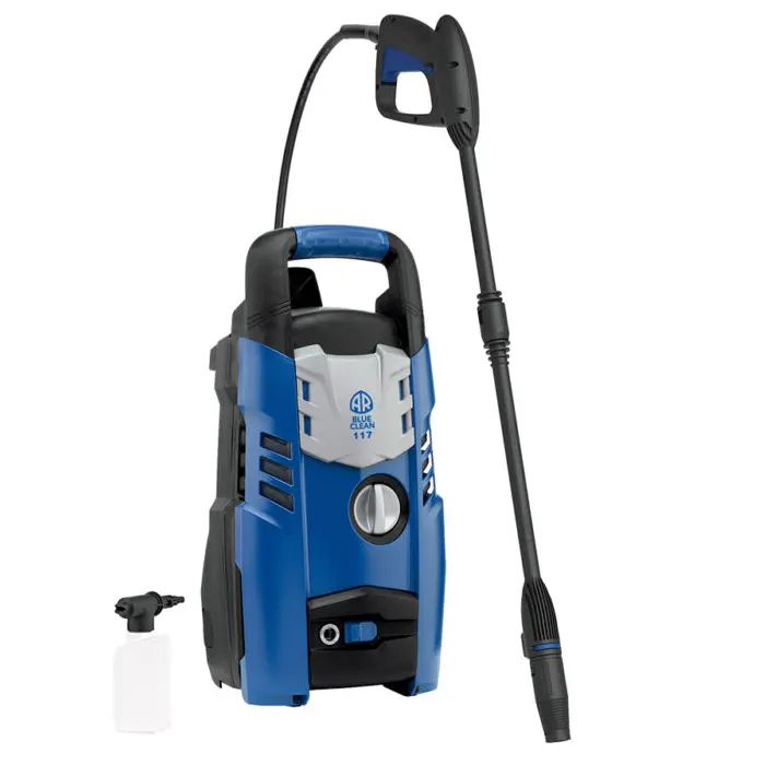 Blue Clean Portable Water Pressure Cleaner, 110 Bar, 220 Volt, 60 hertz, 1300 W, 5.6 Kg M117