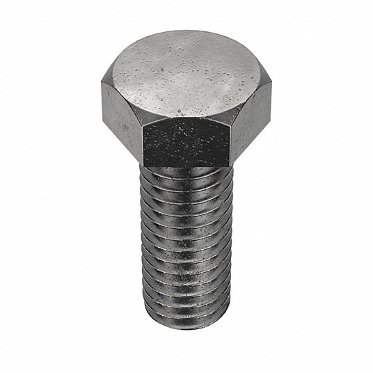 Grainger Approved Hex Head Cap Screw, 3/8Inch-16 HXCS.001719.50