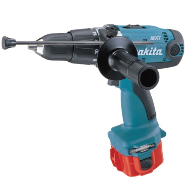 Makita Cordless Hammer Driver Drill, 12V , Nickel Cadmium, 13mm, 1/2" 8414DWAE