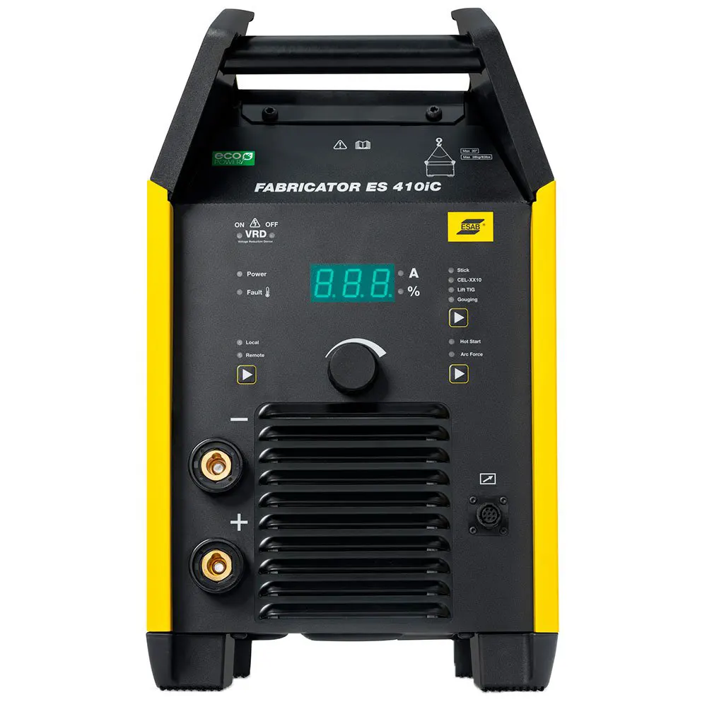 Esab Heavy-Duty industrial inverter welding Machine, 400 Ampere, 380-440Volt, 3Phase, 50/60Hertz,35.2Kg Fabricator ES 410iC
