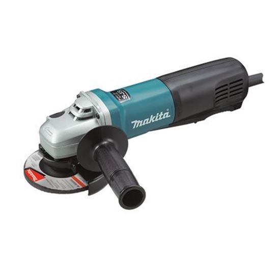 Makita Angle Grinder 115mm(4-1/2 inch), Paddle Switch, SJS, 1100W, 12000rpm, 2.4kg 9564PZ