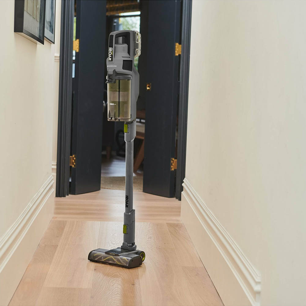 Ryobi Cordless Stick Vacuum Kit 18V, 4.0Ah Battery and Charger Included RSVS18-1C40G