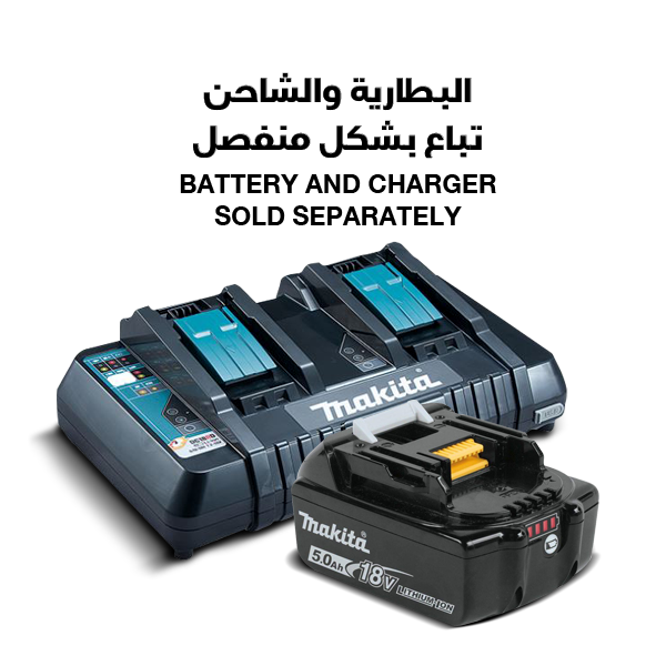 Makita Cordless + Corded Vacuum Cleaner Wet & Dry, Suction 6.7kPa , 36V, 8L, 8.6 kg DVC860LZ