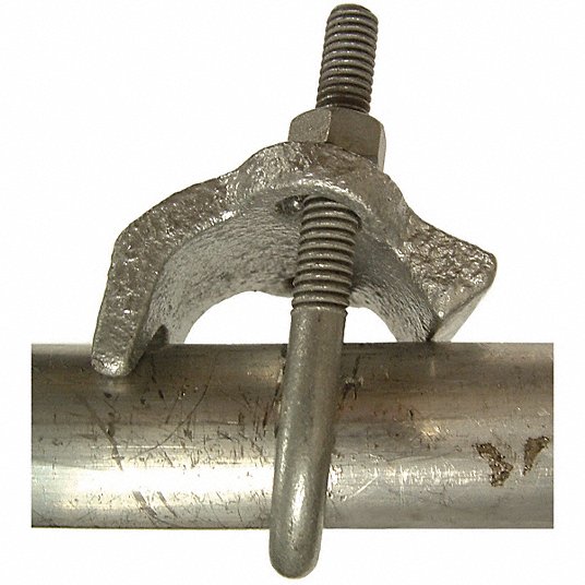 Right Angle Conduit Clamp, Steel, 15/32 in to 1 7/8 in, 1 1/2 in Trade Size RACC150
