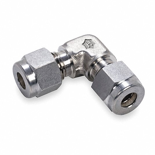 هام ليت كوع ربط, مقاس الأنبوب 3/4 بوصة, معدن, مقاس سداسي 1/16 بوصة 765L   SS 34