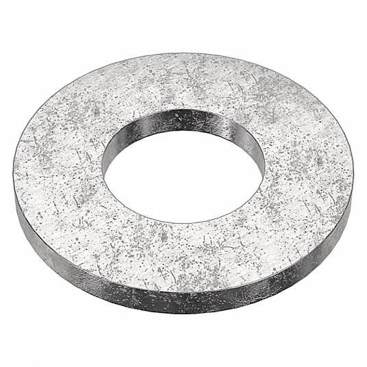 Te-Co Stainless Steel Flat Washer, Plain Fastener Finish, Fits Bolt Sizes 5/8 in 42666
