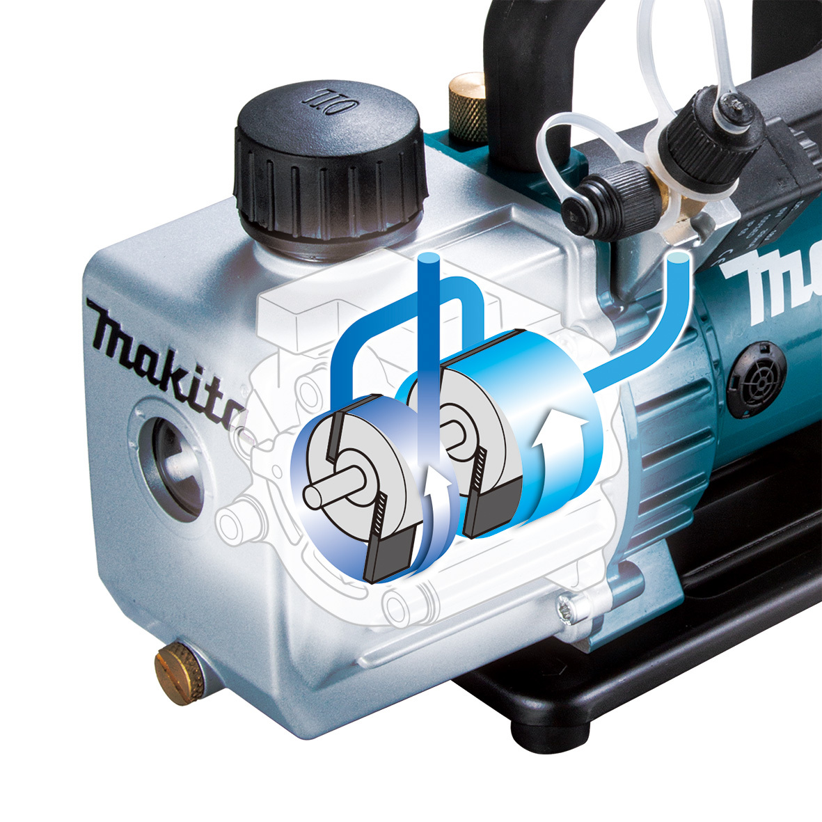 Makita AC Evacuation Pump, 18V, Flow Rate 113 L/min, Speed 113 L/min, 6.9 kg DVP181Z