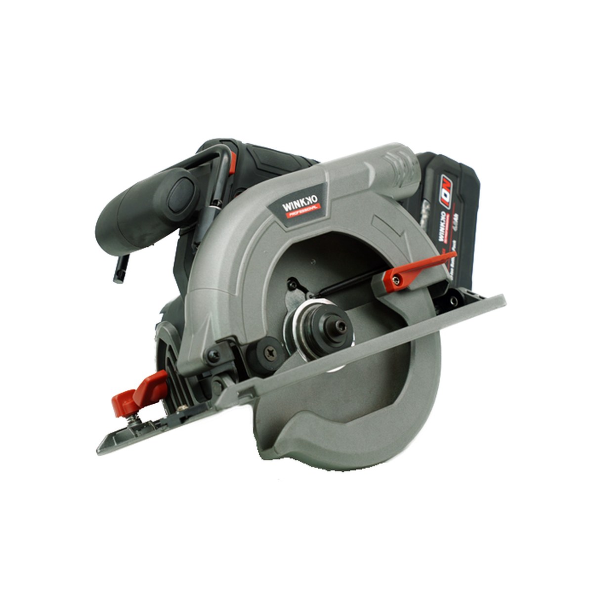 Winkko Cordless Wood Circular Saw, 20V, 5200rpm, 165 mm, 57 mm Cutting Capacity PCS203BL