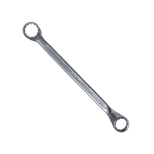 Stony DOUBLE RING SPANNER FULL SATIN FINISH, 25x28 mm 81766122