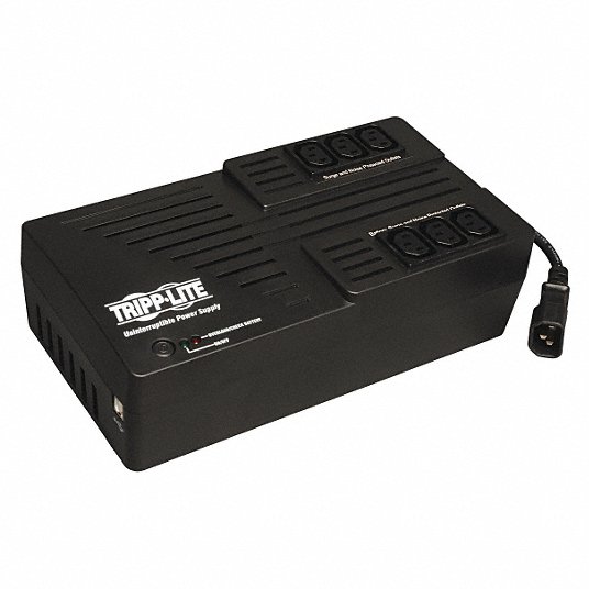 Tripp Lite UPS System, 550.0 VA, 300.0 W, Number of Outlets 6, 8 min/3.3 min Backup Time (Half/Full Load) AVRX550U