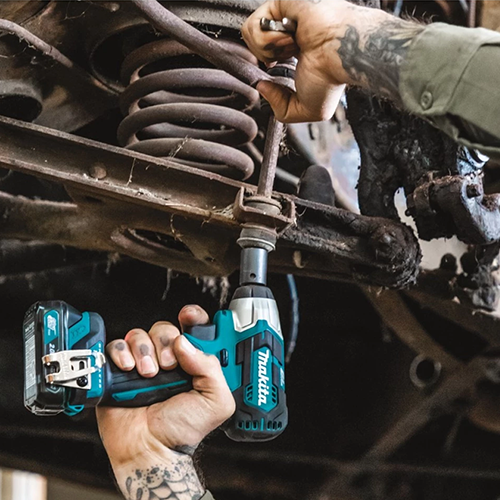 Makita Cordless Impact Wrench, 1/2 inch, Brushless Motor, 12V, 165Nm, 0.82kg TW161DSME