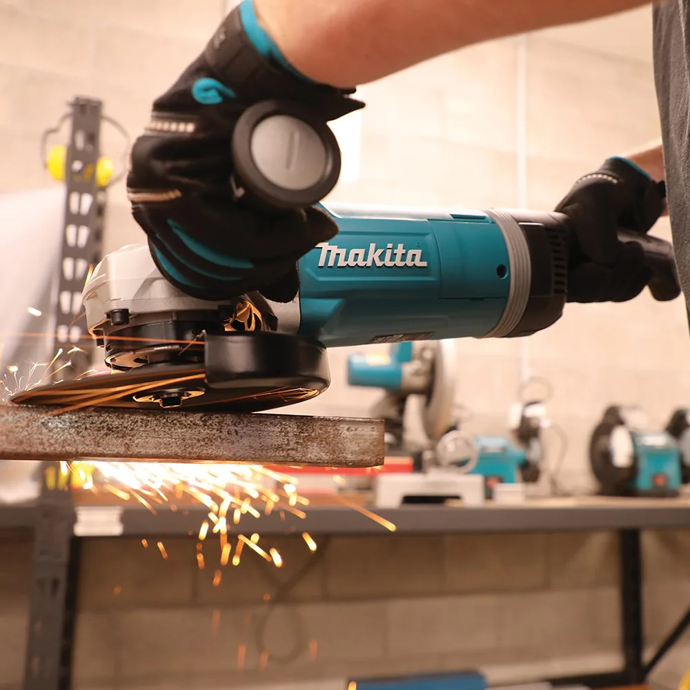 Makita Angle Grinder, 9 inch (230mm), Trigger Switch, 2700W, 6600rpm, 8.6Kg GA9080FX1