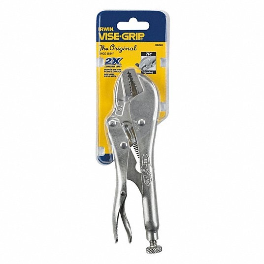 Irwin VISE-GRIP, Straight Jaw Locking Pliers 302L3-7R