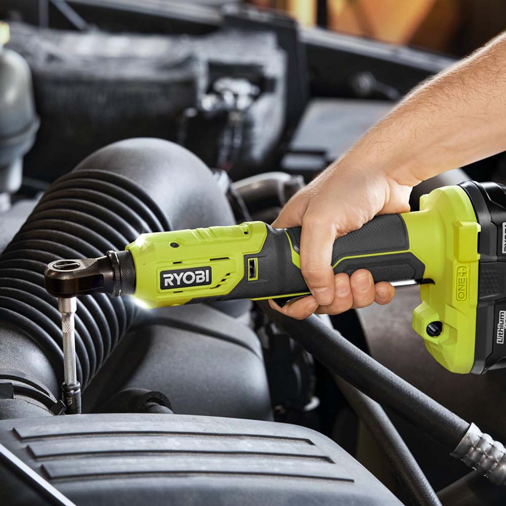 Ryobi Cordless 3/8 inch Ratchet Wrench 18V, 60Nm R18RW3-0