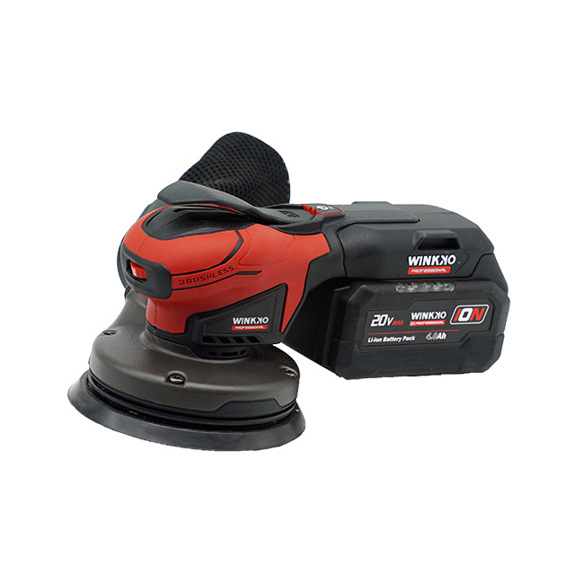 Winkko Cordless Orbital Sander 20V, 125 mm Disc, 10,000 RPM POS203BL