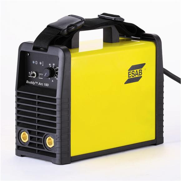 Esab ARC and TIG Welding Machine, 1PH, 220V, 50/60HZ, 180 AMP With Accessories BUDDY ARC 180