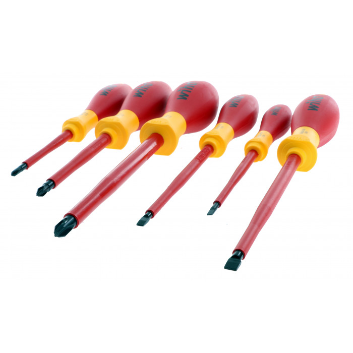 Wiha Screwdriver Set, 6 Piece 32092