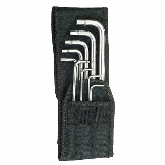 Wera Ball End Hex Key Set 3/32-3/8 In L-Shpd, Czech Republic 5022721001