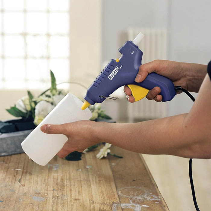 Rapid Multi Purpose Hot Glue Gun, Glue Sticks Length 12 mm EG111