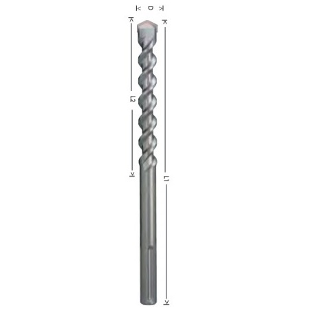 Makita SDS-MAX rotary hammer drill bits, STANDARD RANGE, 16 mm D-34578