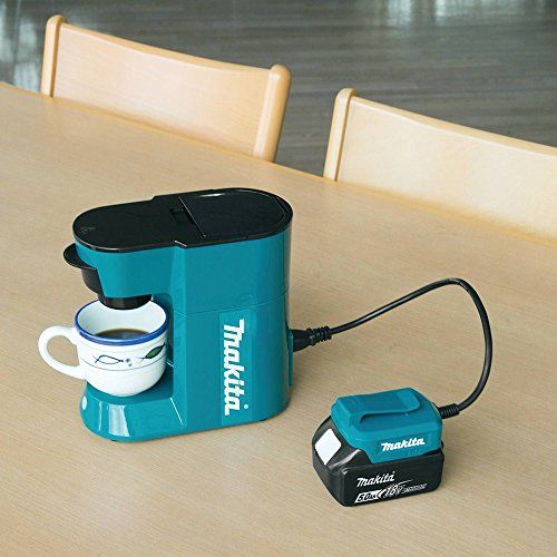 Makita Cordless Job Site Coffee Maker, 18V Lithium-Ion , 250Ml, 1.7kg DCM500Z