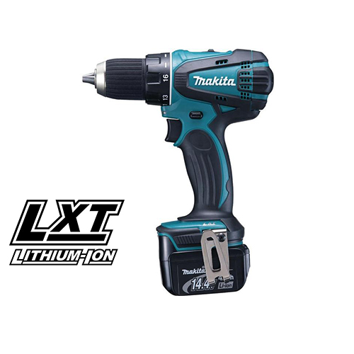 Makita Cordless Driver Drill, 13mm, 14.4V DDF446RFE